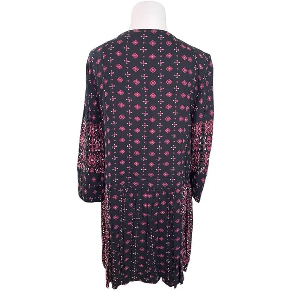 Anthropologie Navy and Red Mini Dress - Picture 5 of 9